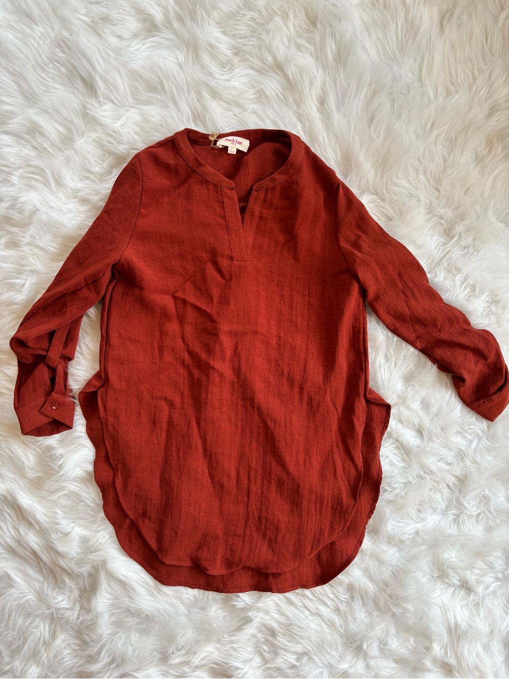 Peach Love BOHO SMALL TUNIC TOP
